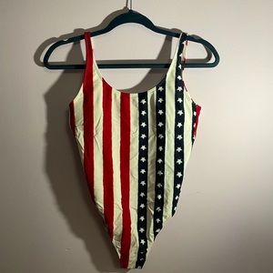 Fourth of July One-Piece. Kendall & Kylie collection. Size Small.